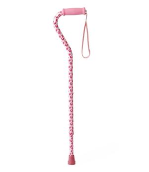 Pink Ribbon Breast Cancer Awareness Cane