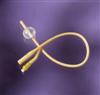Silicone Elastomer Coated Latex Foley Catheter, 14FR w/ 10ml Balloon (case of 12)