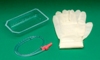 Suction catheter tray, 12 Fr, 2 gloves
