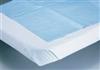 Drape Sheet, Tissue/Poly, 58x96, white  (case of 25)