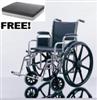 Medline Excel K3 Wheelchair - 16" x 16" with Desk Arms and Elevating Legrests