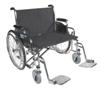 Drive Medical Sentra EC Heavy Duty Wheelchair - 26" with Desk Arms